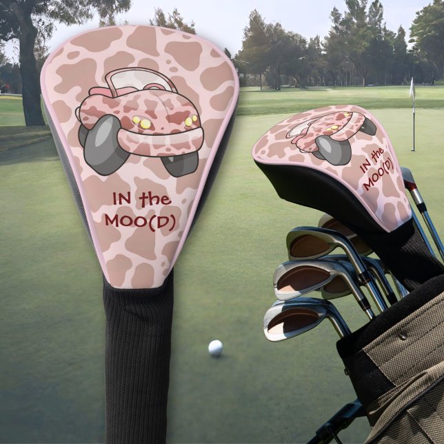 Moo Car Golf Head Cover (Creator Uploaded)