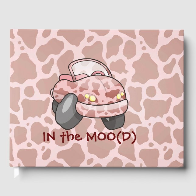 Moo Car Guest Book (Front)