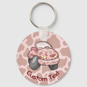 Moo Car Keychain