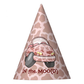 Moo Car Party Hat