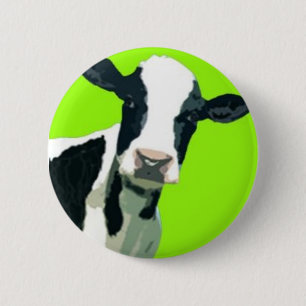 Moo Cow! 6 Cm Round Badge