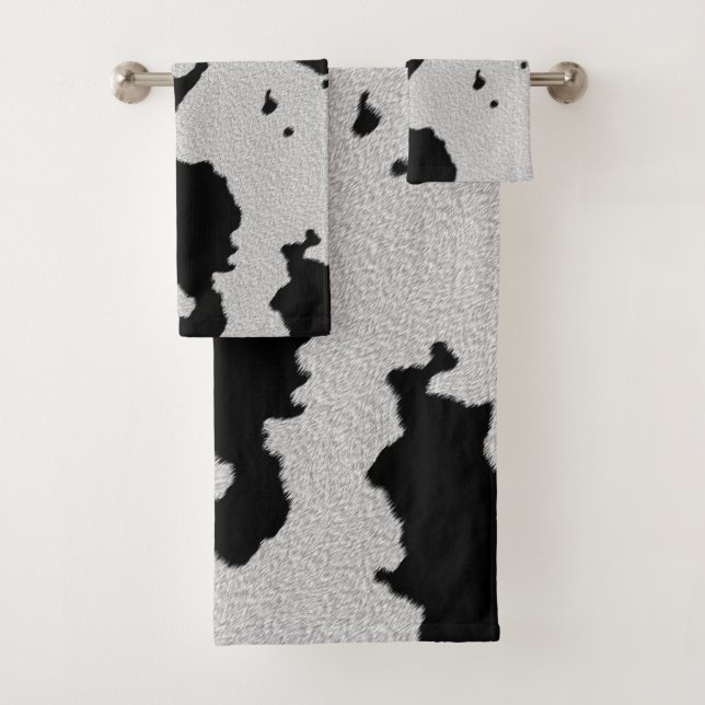 Moo Cow Bath Towel Set (Insitu)