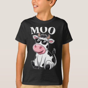 Moo Cow - Funny Farmer Cow For Men Women Kids Boys T-Shirt