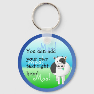 Moo-Cow Keychain