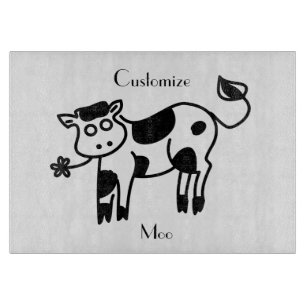 Moo Cow Thunder_Cove  Cutting Board