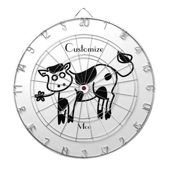 Moo Cow Thunder_Cove   Dartboard (Front)