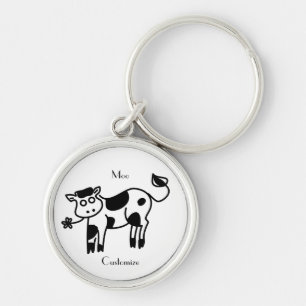 Moo Cow Thunder_Cove  Key Ring