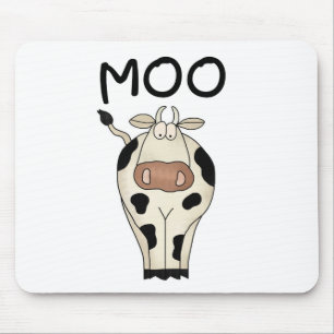 Moo Cow Tshirts and Gifts Mouse Pad