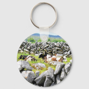 Moo Cows Key Ring
