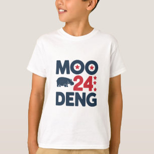 Moo Deng 2024 Moo Deng Moo Deng Cute Baby Hippo T-Shirt