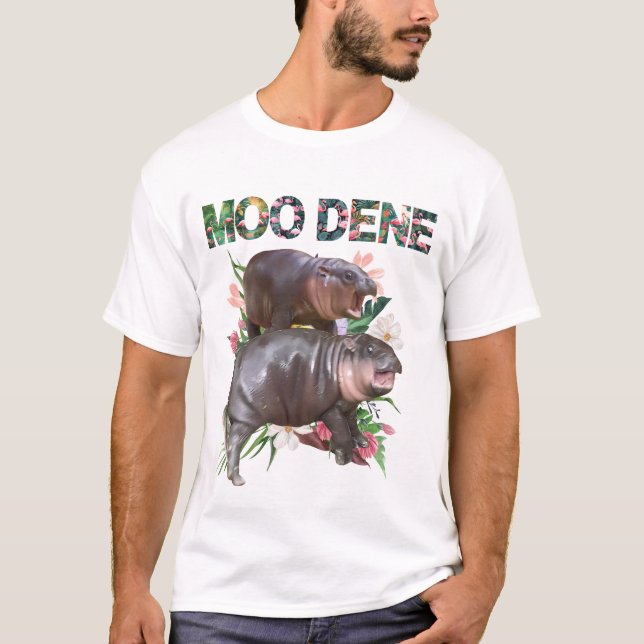 Moo Deng Bootleg Rap Shirt | Moo Deng Shirt (Front)