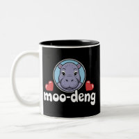 Moo Deng Bouncy Pig in Thai Picture Baby Hippo
