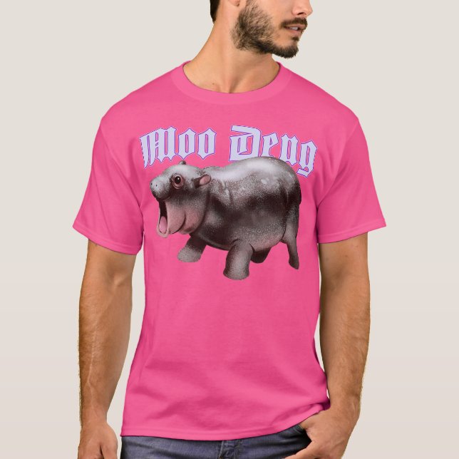 Moo Deng Cute T-Shirt (Front)