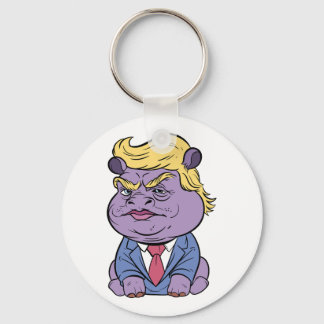 Moo Deng For Trump Keychains, Donald  Trump 2024  Key Ring