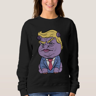 Moo Deng For Trump Sweatshirt, Donald Trump 2024 Sweatshirt