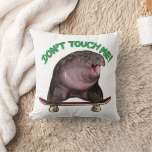 Moo Deng Hippo  Cushion