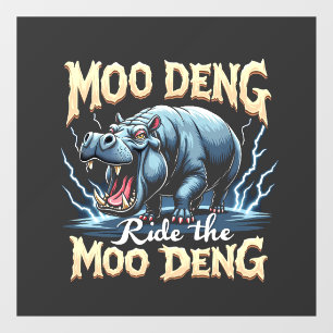 Moo Deng Ride the Moo Deng Funny Hippo