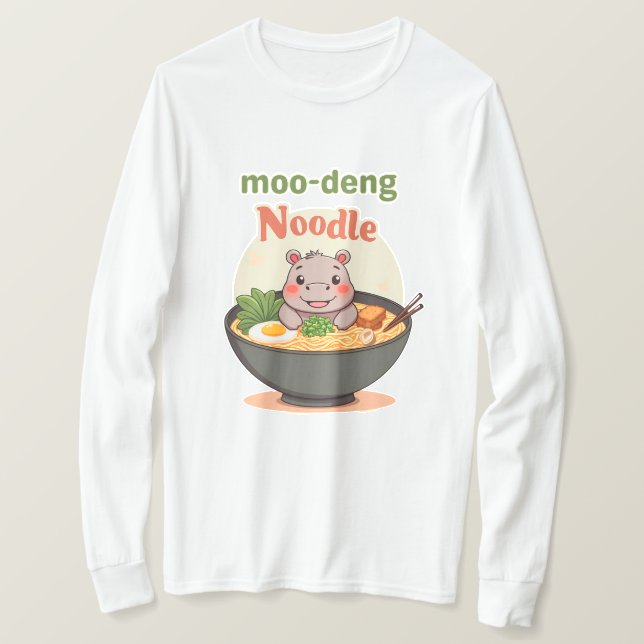 moo deng T-Shirt (Design Front)