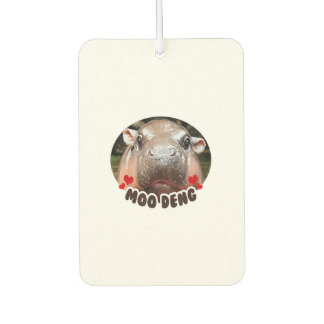 MOO-DENG THE FAMOUS BABY PIGMY HIPPO MOODENG - OFF CAR AIR FRESHENER