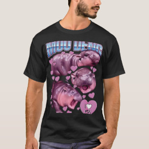 MOO-DENG THE FAMOUS BABY PIGMY HIPPO MOODENG T-Shirt