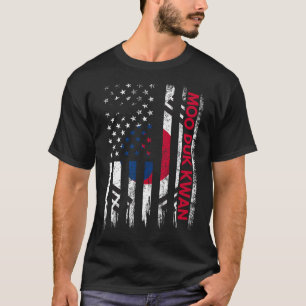 Moo Duk Kwan Karate Martial Arts Training Korean F T-Shirt
