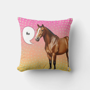 Moo Horse, Get Well Soon Cushion