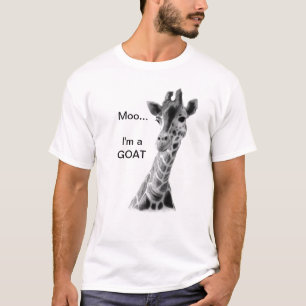 Moo...I'm a goat tee shirt