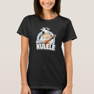 Moo Kulele Cow Ukulele T-Shirt