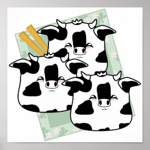 Moo Moo Dumplings Platter Poster
