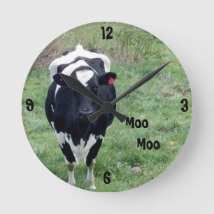 Moo Moo Wall Clock