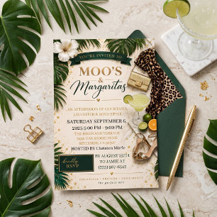 Moo Moos and Margaritas Invitation