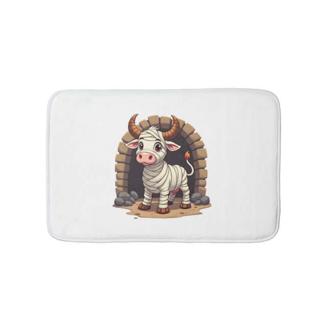 Moo-Mummy Returns Bath Mat (Front)
