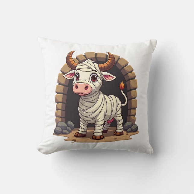 Moo-Mummy Returns Cushion (Front)