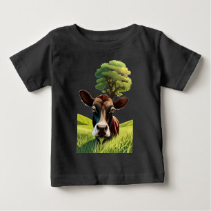 Moo-ning for a Massage Baby T-Shirt