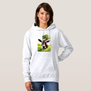 Moo-ning for a Massage Hoodie