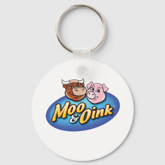 Moo & Oink Bottle Opener Key Ring
