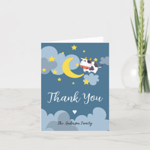 Moo Over the Moon Baby Shower Invitation