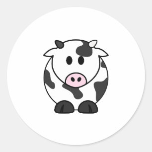 Moo Sticker – Kawaii Cow Vinyl