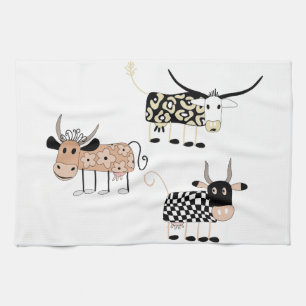 Moo Tea Towel