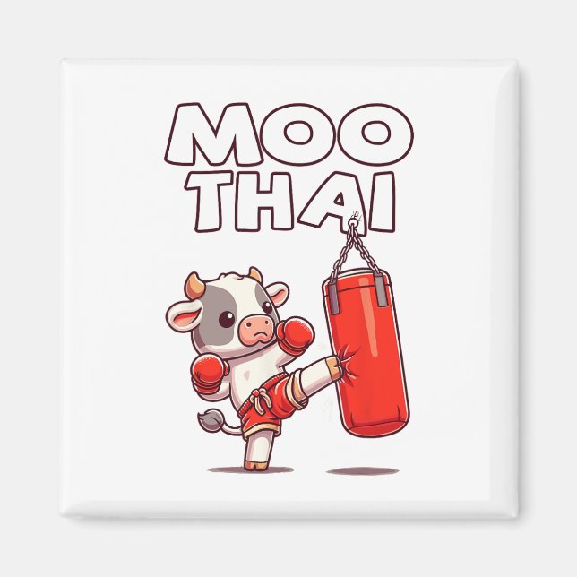 Moo Thai  Magnet (Front)