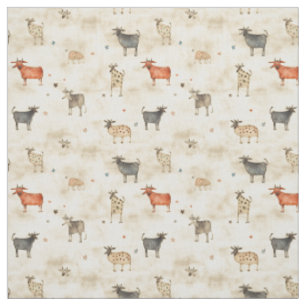 Moo-tiful Whimsy: Whimsy Cow Fabric