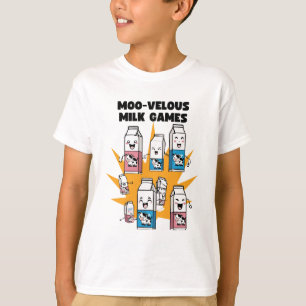 Moo-velous Milk Games T-Shirt