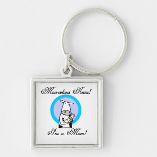 Moo-velous New Mum Gifts Key Ring