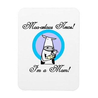 Moo-velous New Mum Gifts Magnet