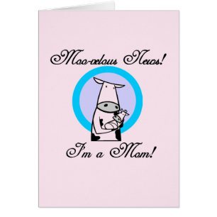 Moo-velous New Mum Tshirts and Gifts