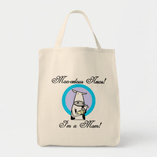 Moo-velous New Mum Tshirts and Gifts Tote Bag