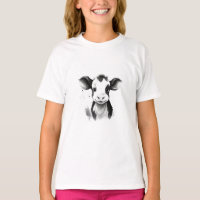 👕🐄 "Moo-velous Tee" - Cow Print T-Shirt 🐄👕