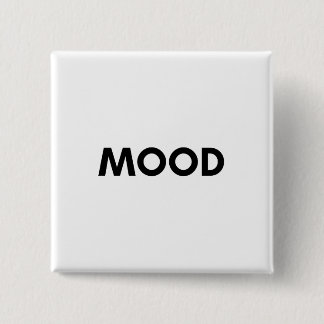 mood 15 cm square badge