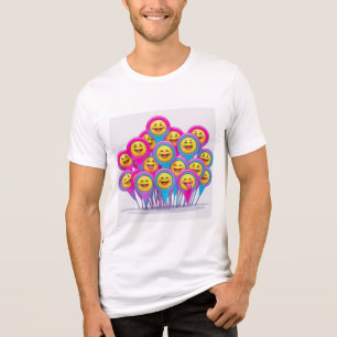 Mood Based on WiFi Signal - Funny Emoji Design Tri-Blend Shirt