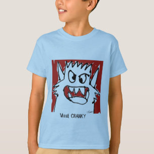 Mood:  CRANKY Cute Monster T-Shirt